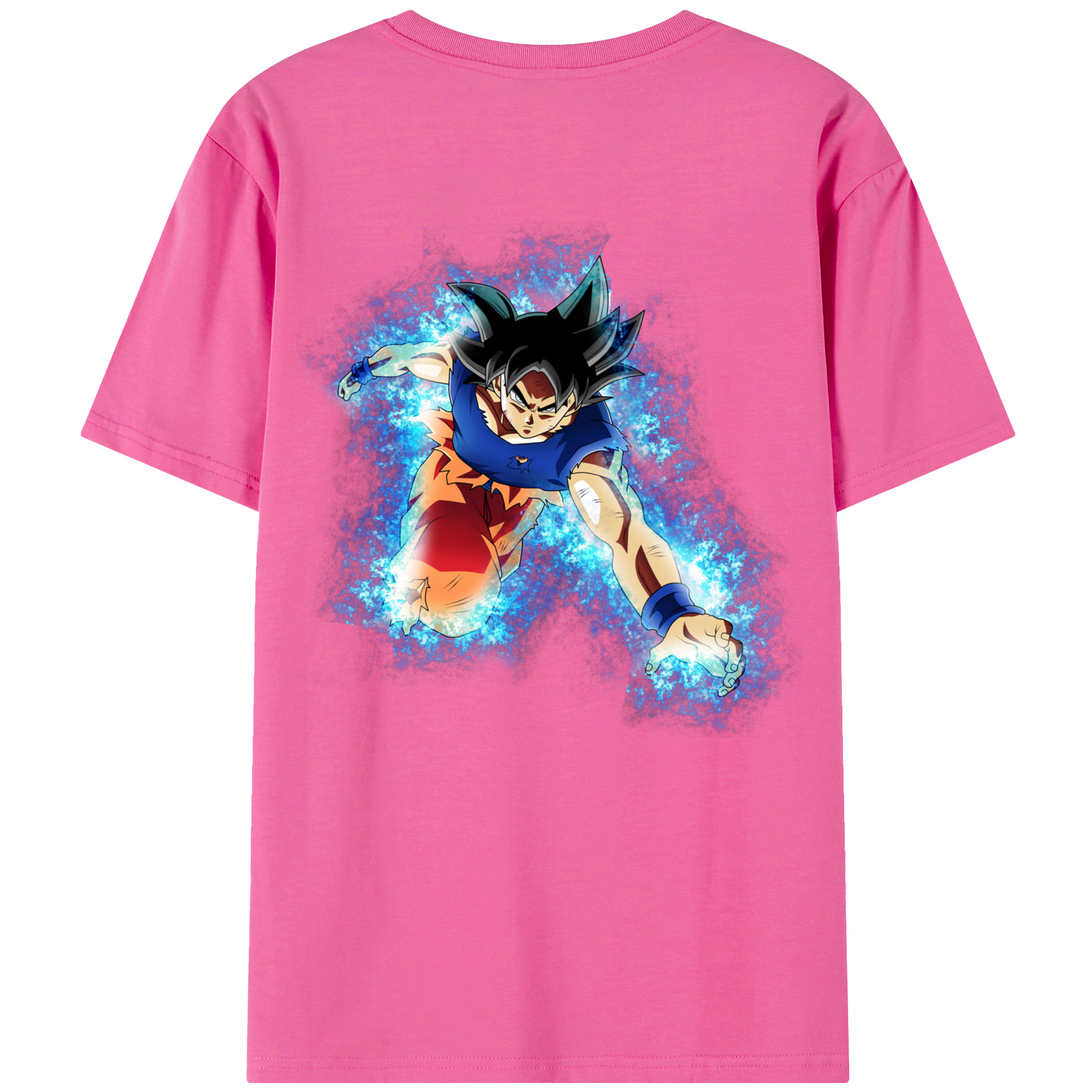 （画像用） ドラゴンボール 孫悟空（そん ごくう）Son Goku カカロット DRAGON BALL Kakarotto レディース半袖Tシャツ(バックプリント)
